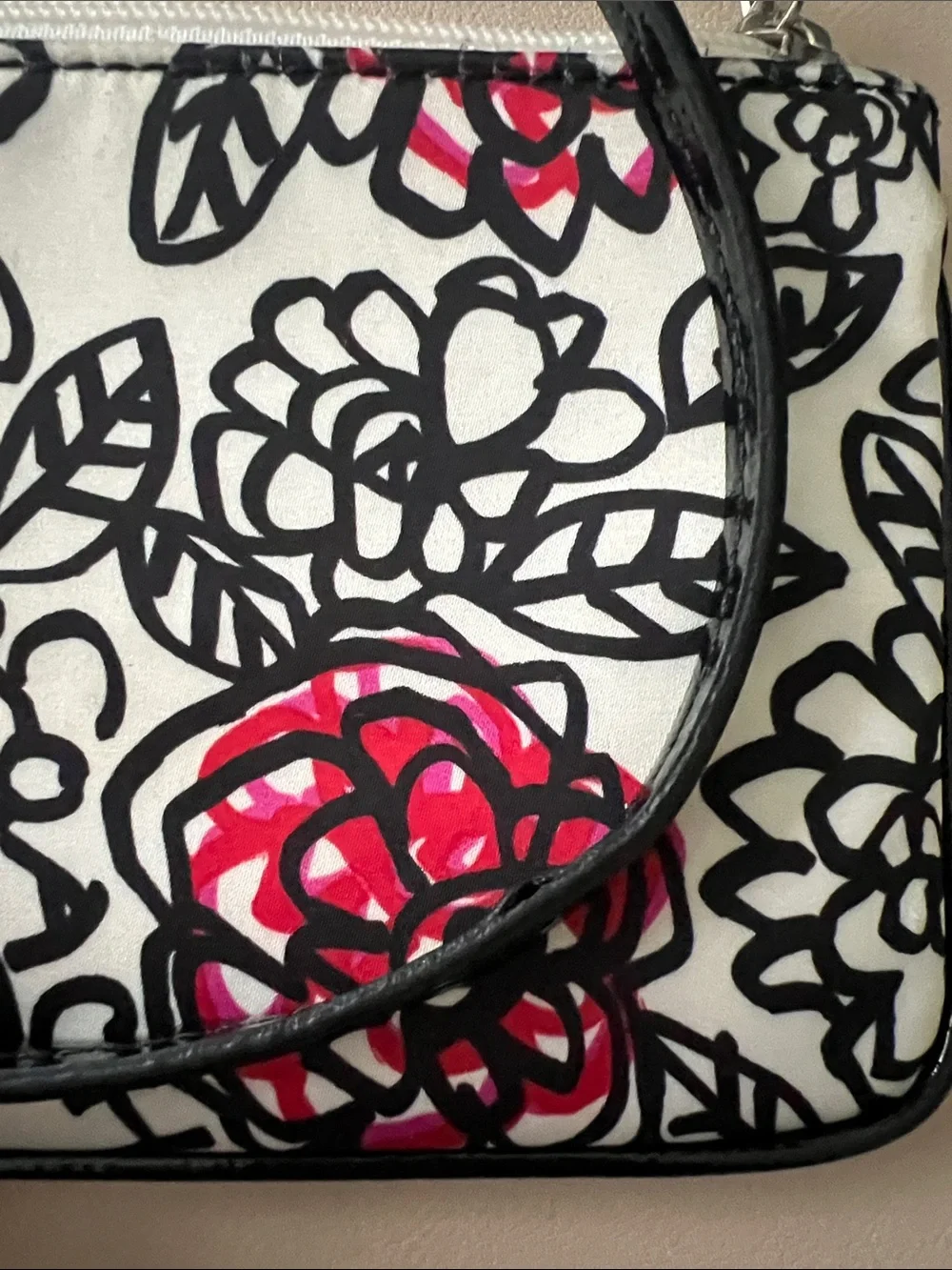 Coach Floral Poppy Wristlet